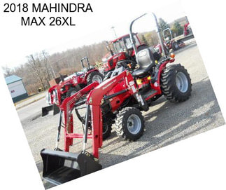 2018 MAHINDRA MAX 26XL