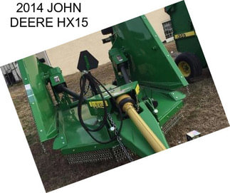 2014 JOHN DEERE HX15