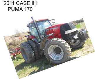 2011 CASE IH PUMA 170