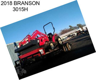 2018 BRANSON 3015H