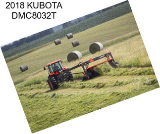 2018 KUBOTA DMC8032T