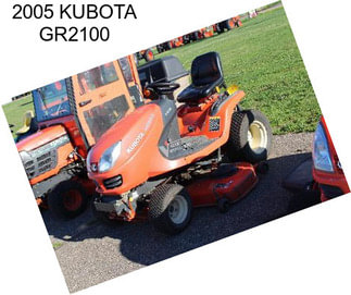 2005 KUBOTA GR2100