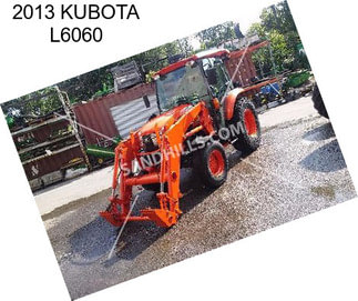 2013 KUBOTA L6060