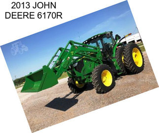 2013 JOHN DEERE 6170R