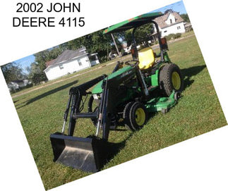 2002 JOHN DEERE 4115