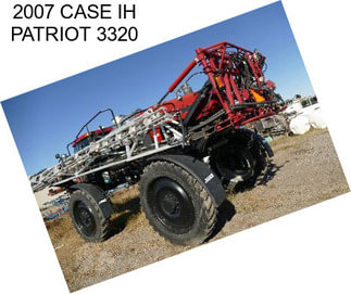 2007 CASE IH PATRIOT 3320