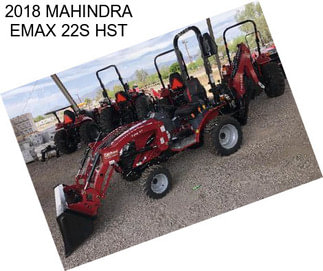 2018 MAHINDRA EMAX 22S HST