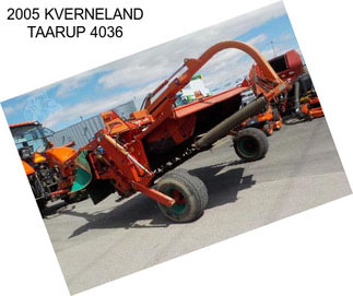 2005 KVERNELAND TAARUP 4036