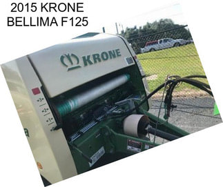 2015 KRONE BELLIMA F125