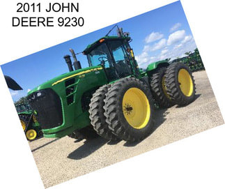 2011 JOHN DEERE 9230