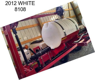 2012 WHITE 8108