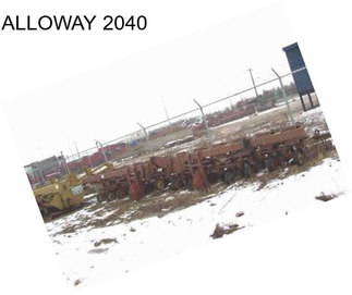 ALLOWAY 2040