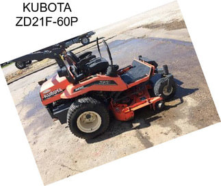 KUBOTA ZD21F-60P