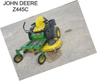 JOHN DEERE Z445C