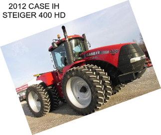 2012 CASE IH STEIGER 400 HD