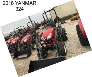 2018 YANMAR 324