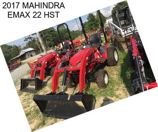 2017 MAHINDRA EMAX 22 HST