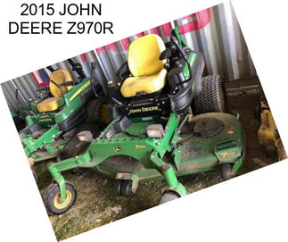 2015 JOHN DEERE Z970R