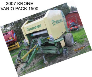 2007 KRONE VARIO PACK 1500