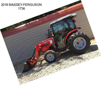 2018 MASSEY-FERGUSON 1736