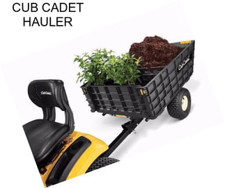 CUB CADET HAULER