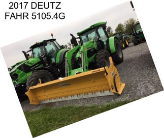 2017 DEUTZ FAHR 5105.4G