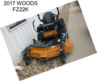 2017 WOODS FZ22K