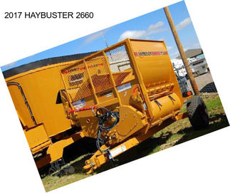 2017 HAYBUSTER 2660