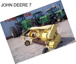 JOHN DEERE 7