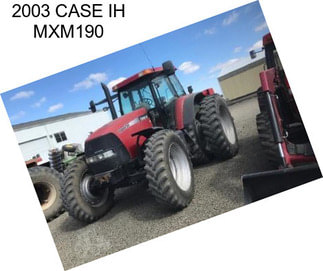 2003 CASE IH MXM190