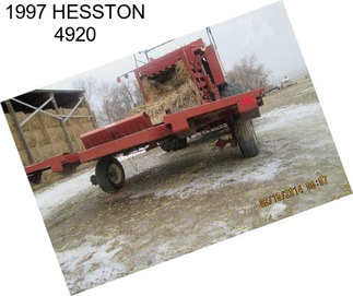 1997 HESSTON 4920