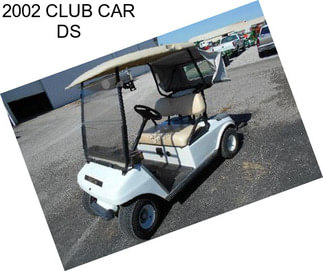 2002 CLUB CAR DS