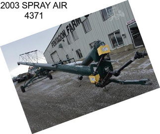 2003 SPRAY AIR 4371