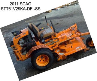 2011 SCAG STT61V29KA-DFI-SS