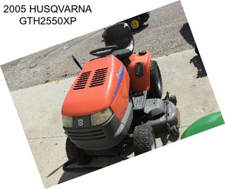 2005 HUSQVARNA GTH2550XP