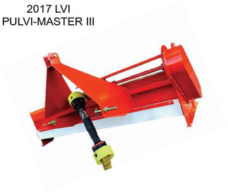 2017 LVI PULVI-MASTER III