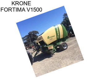 KRONE FORTIMA V1500