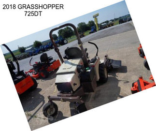 2018 GRASSHOPPER 725DT