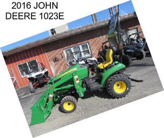 2016 JOHN DEERE 1023E