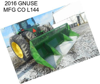 2016 GNUSE MFG CO L144