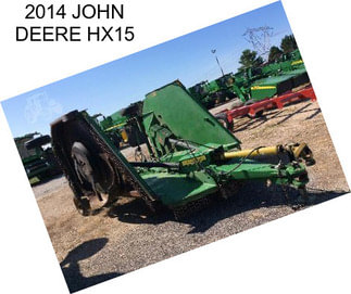 2014 JOHN DEERE HX15