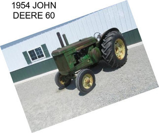 1954 JOHN DEERE 60