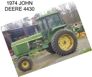 1974 JOHN DEERE 4430