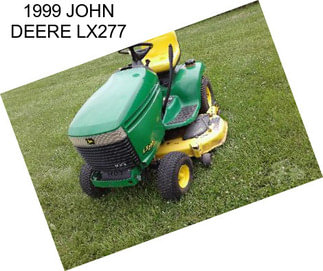 1999 JOHN DEERE LX277