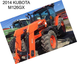 2014 KUBOTA M126GX