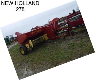 NEW HOLLAND 278