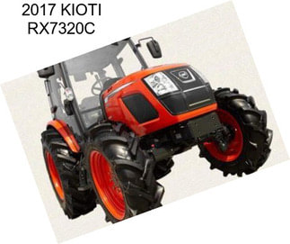 2017 KIOTI RX7320C