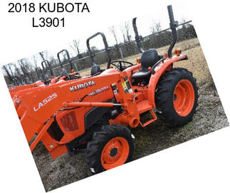 2018 KUBOTA L3901