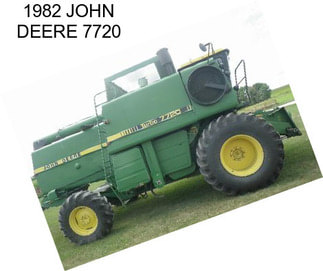 1982 JOHN DEERE 7720