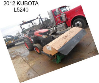 2012 KUBOTA L5240